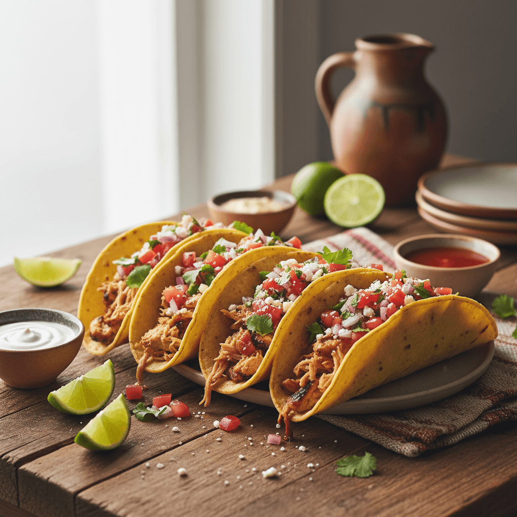 Tacos de poulet grille