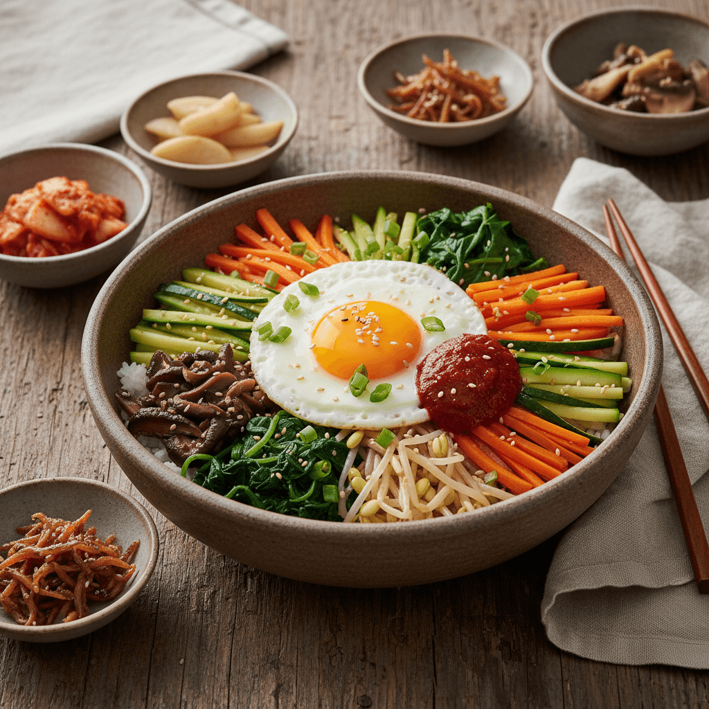 Bibimbap coreen