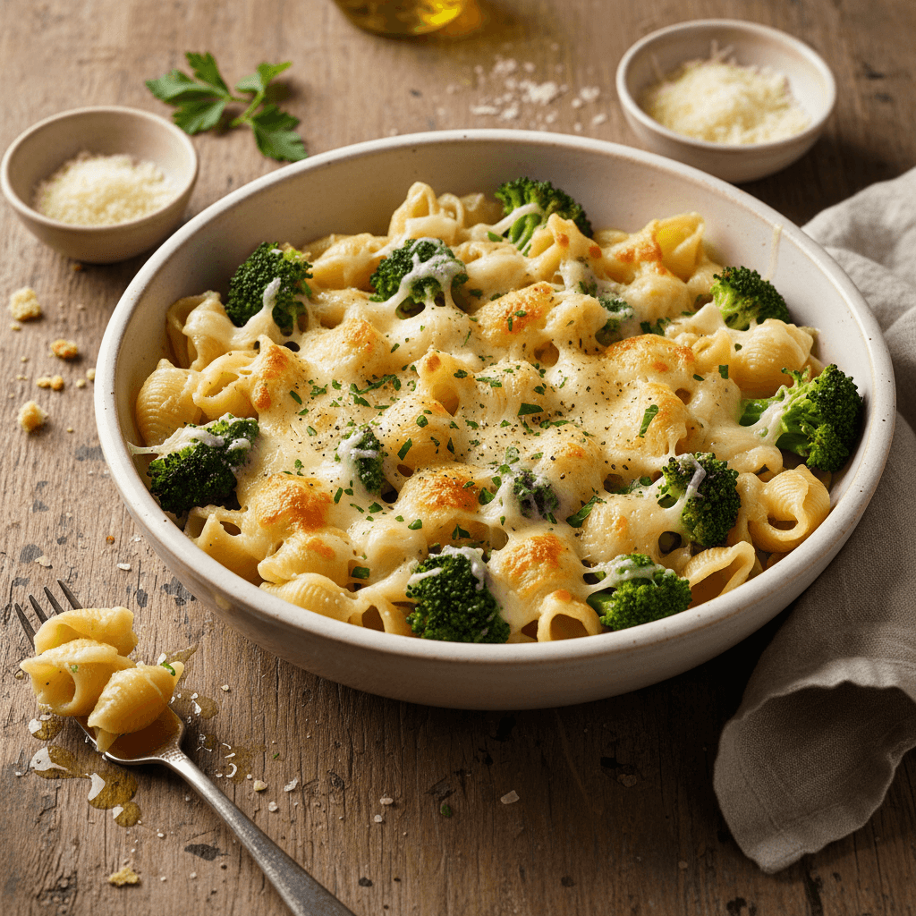 Pâtes au Fromage et Brocoli