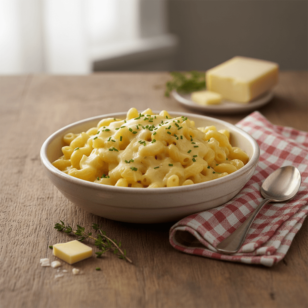 Pâtes au Gruyère et Beurre