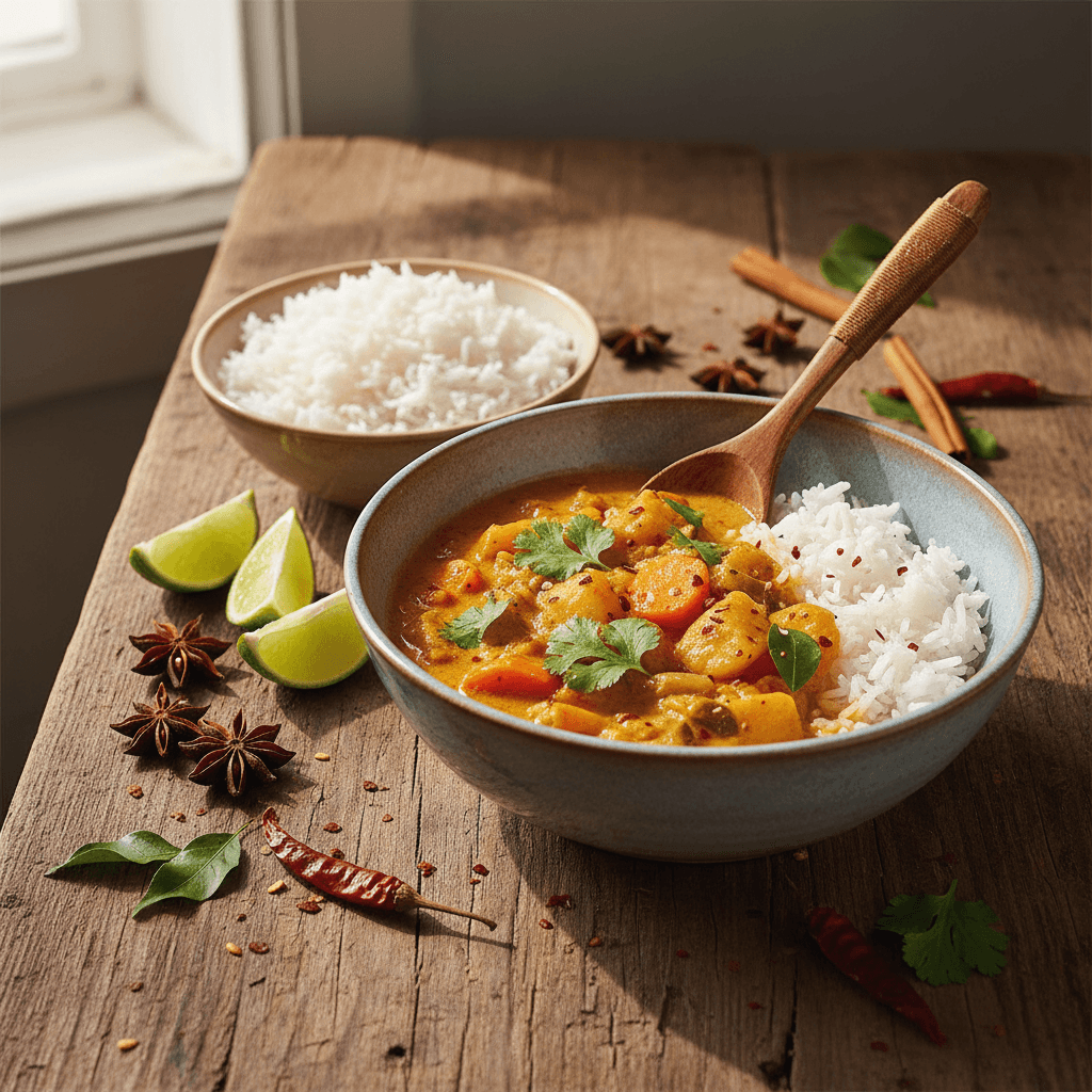Curry de Légumes Asiatique