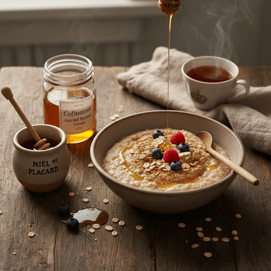 Porridge Gourmand aux Flocons d'Avoine