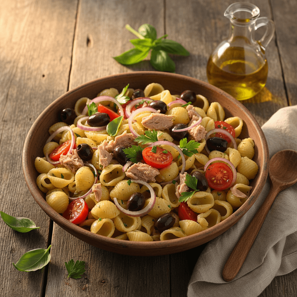 Salade de Pâtes Méditerranéenne