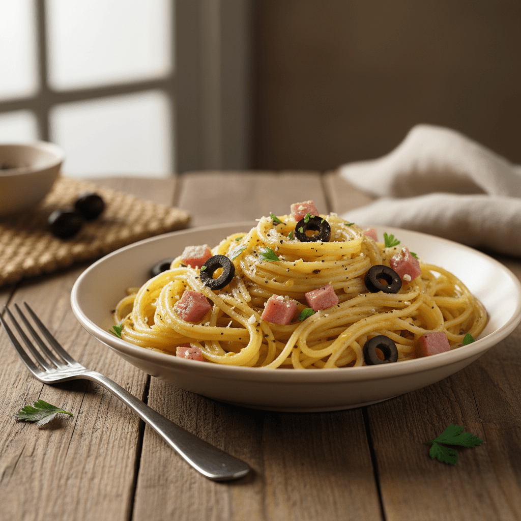 Pâtes à la Carbonara Simplifiée