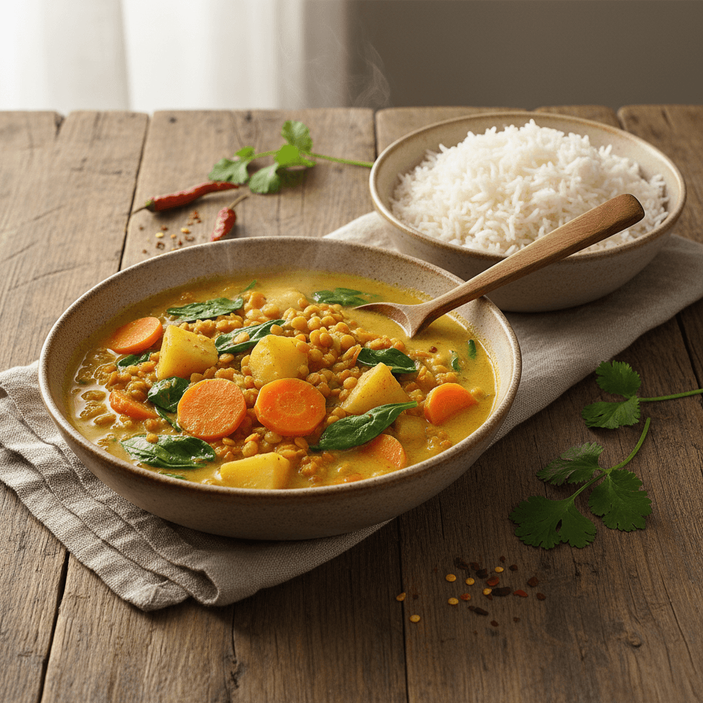 Curry de Légumes Asiatique