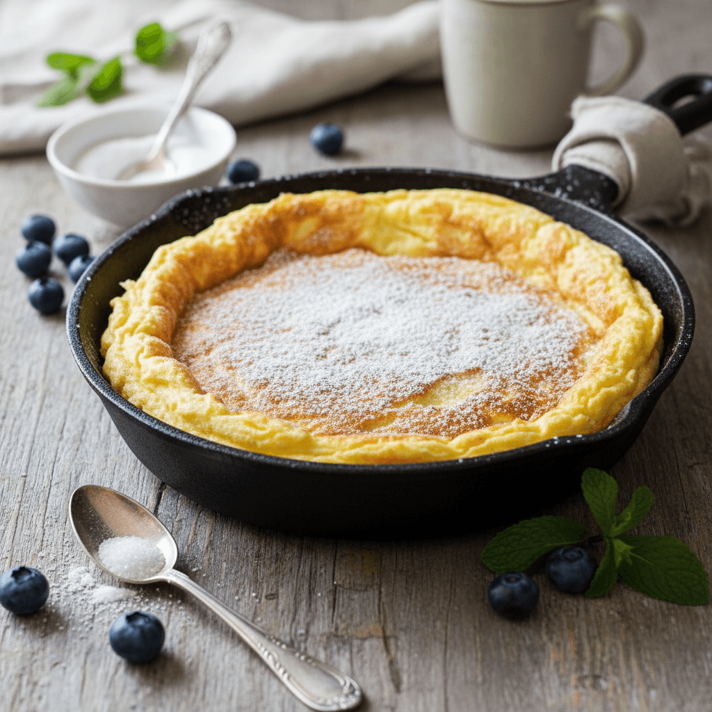 Omelette Sucrée à la Farine