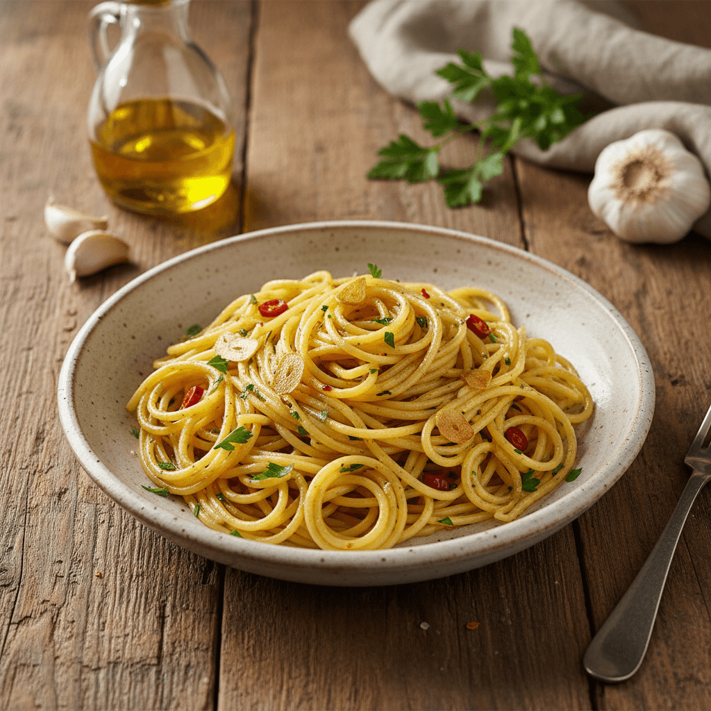 Spaghettis Aglio e Olio