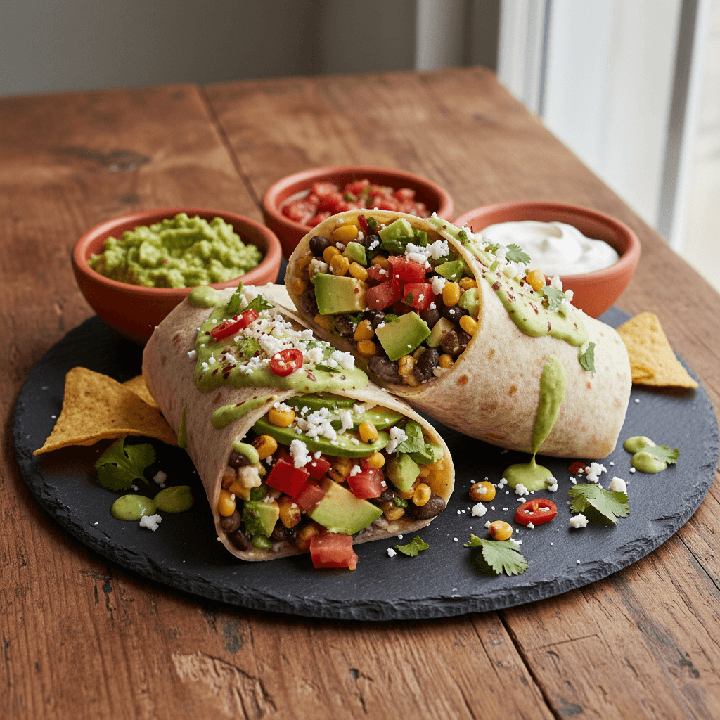 Burritos Végétariens Mexicains