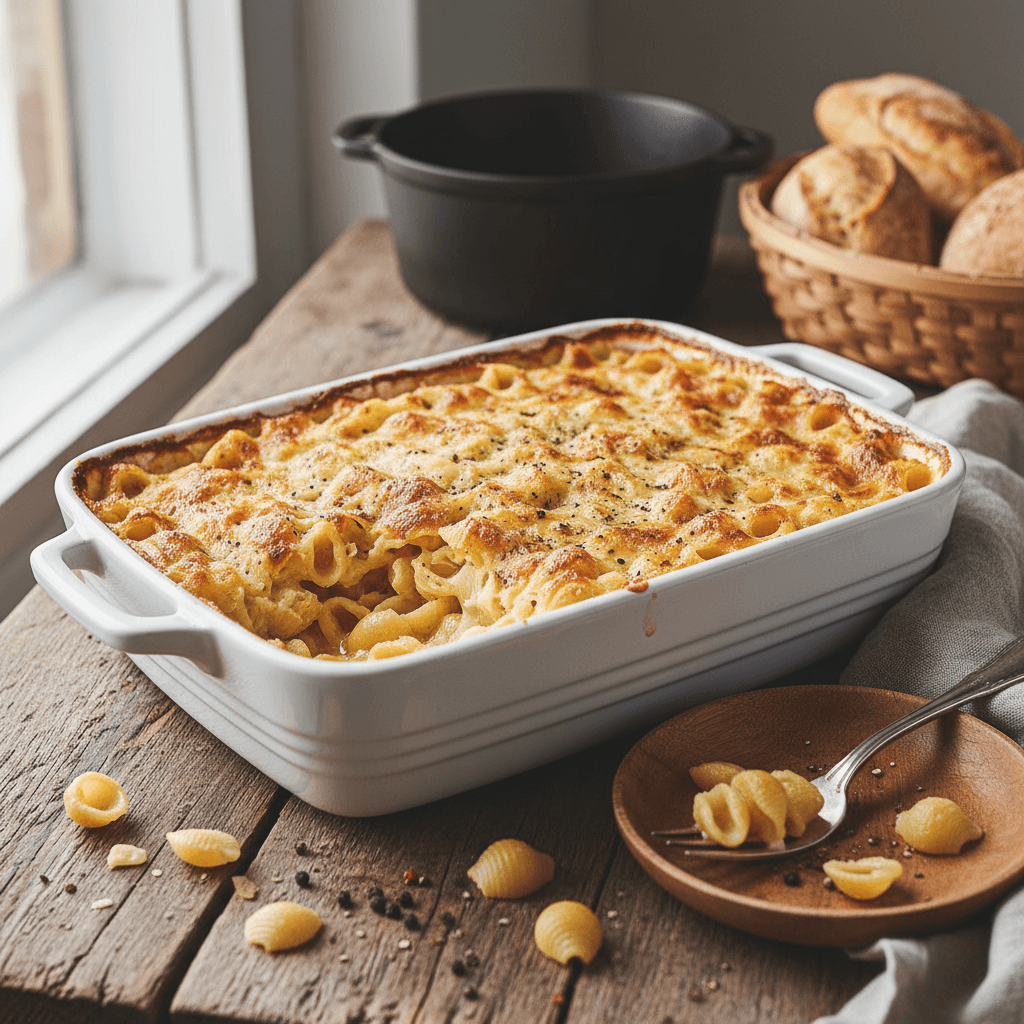 Gratin de Coquillettes Simple