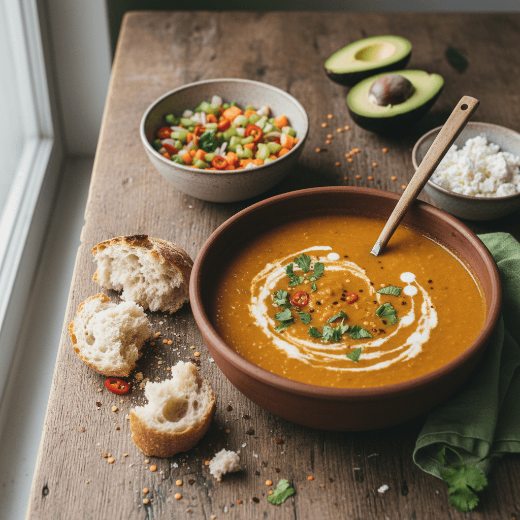 Soupe de Lentilles Corail