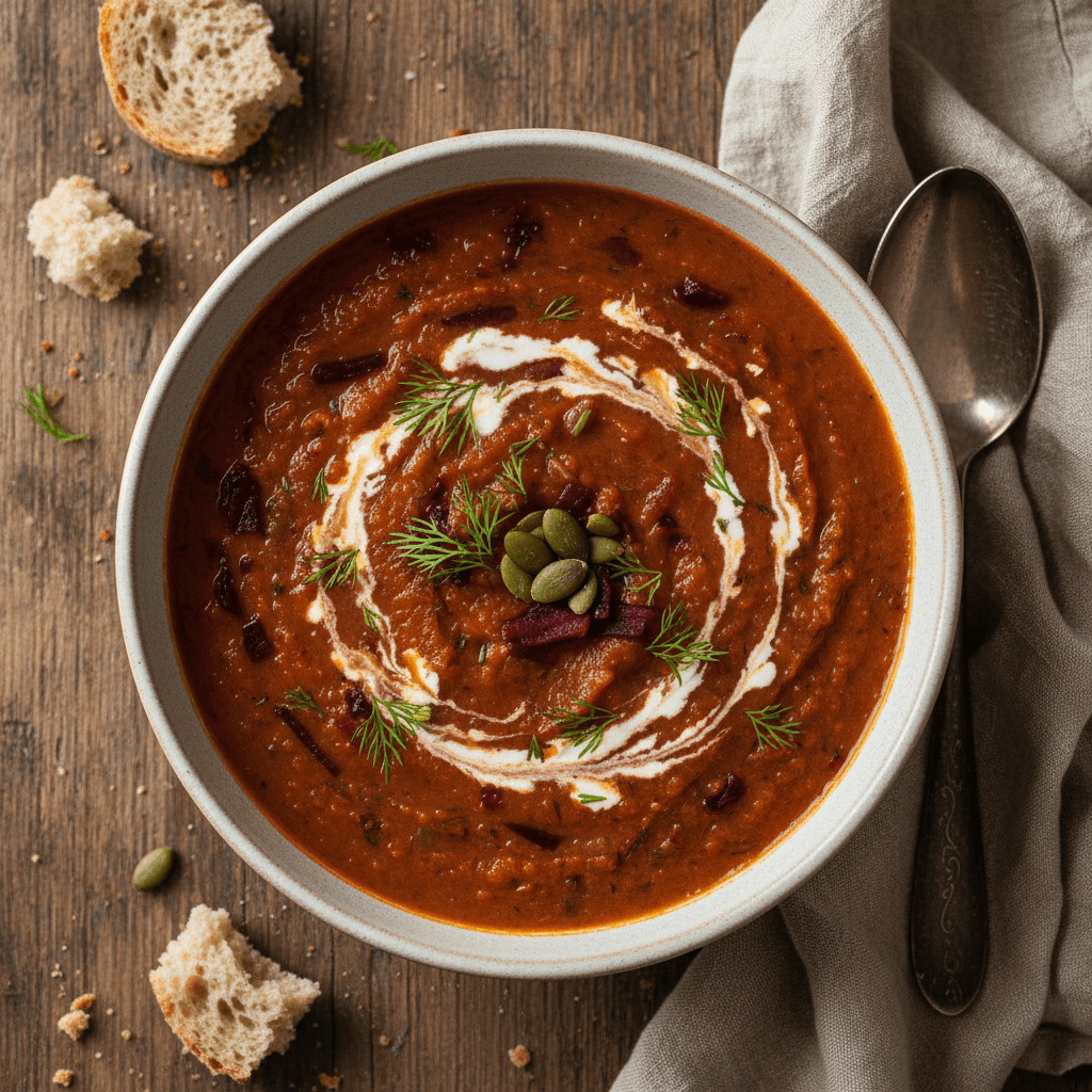 Soupe de Carottes, Betteraves et Céleri