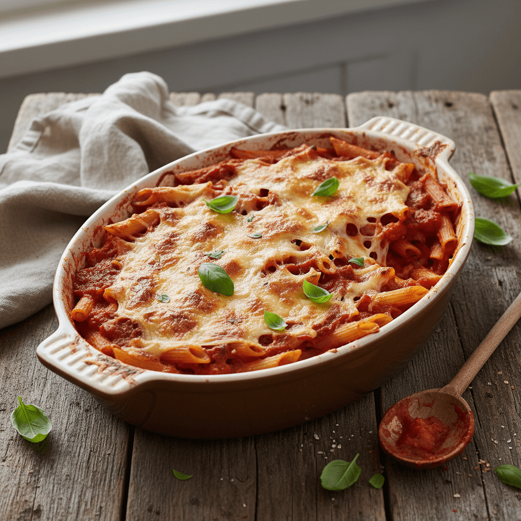 Gratin de Penne Végétarien