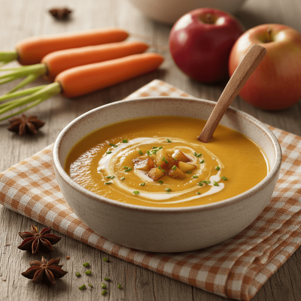 Creamy Carrot and Apple Soup