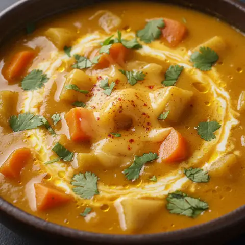 Soupe Végétale au Curry