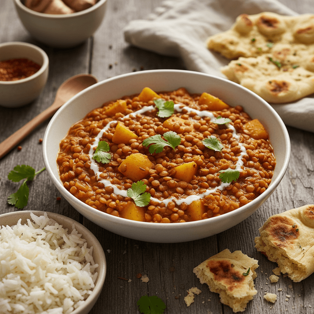 Indisches Linsencurry