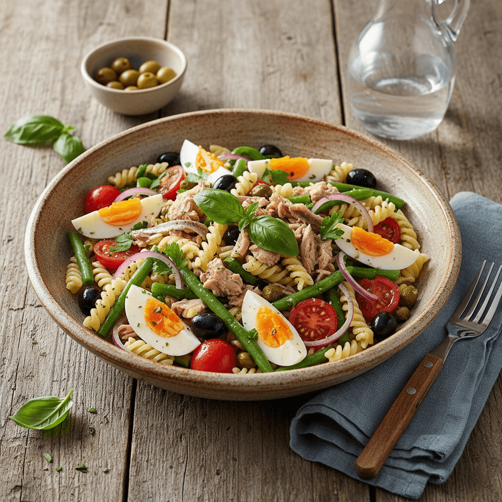 Nudelsalat Niçoise