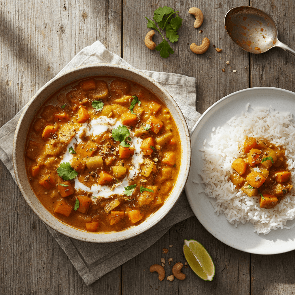 Carrot and Celery Curry
