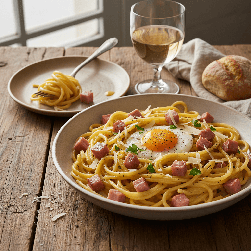 Easy Carbonara Pasta