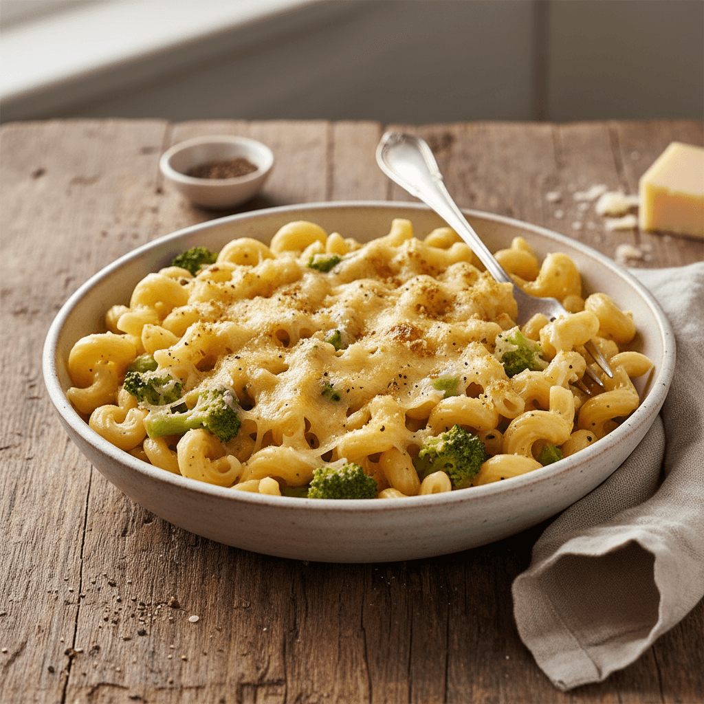 Pasta with Gruyère and Broccoli