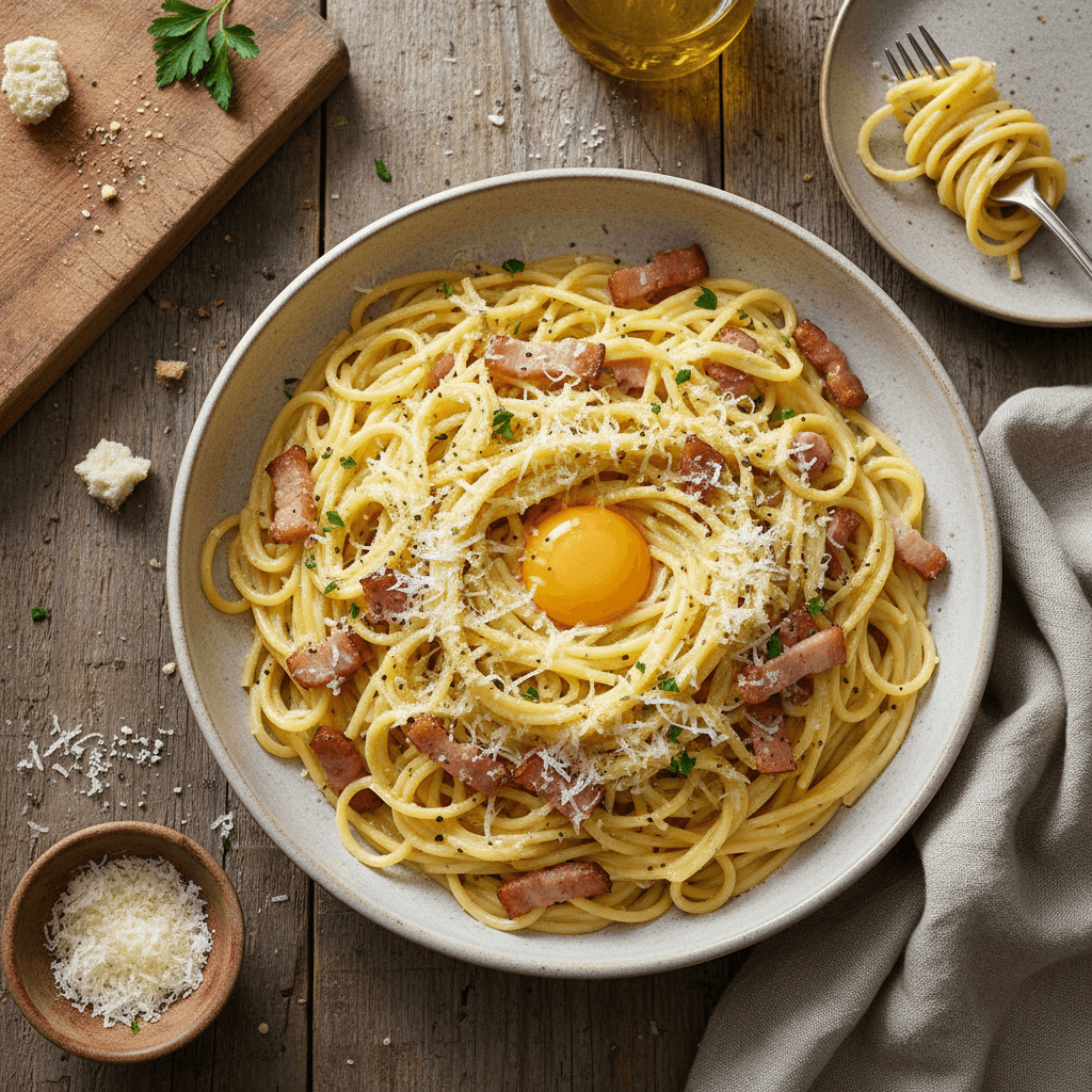 Pasta Carbonara (einfache Version)