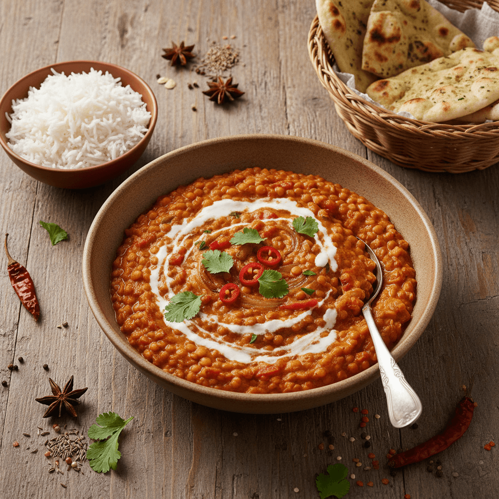 Spiced Red Lentil Dhal