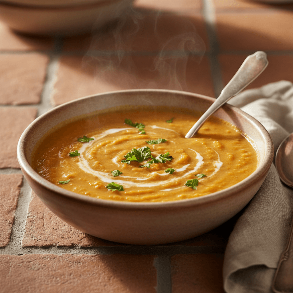 Soupe Crémeuse Carottes-Chou-fleur