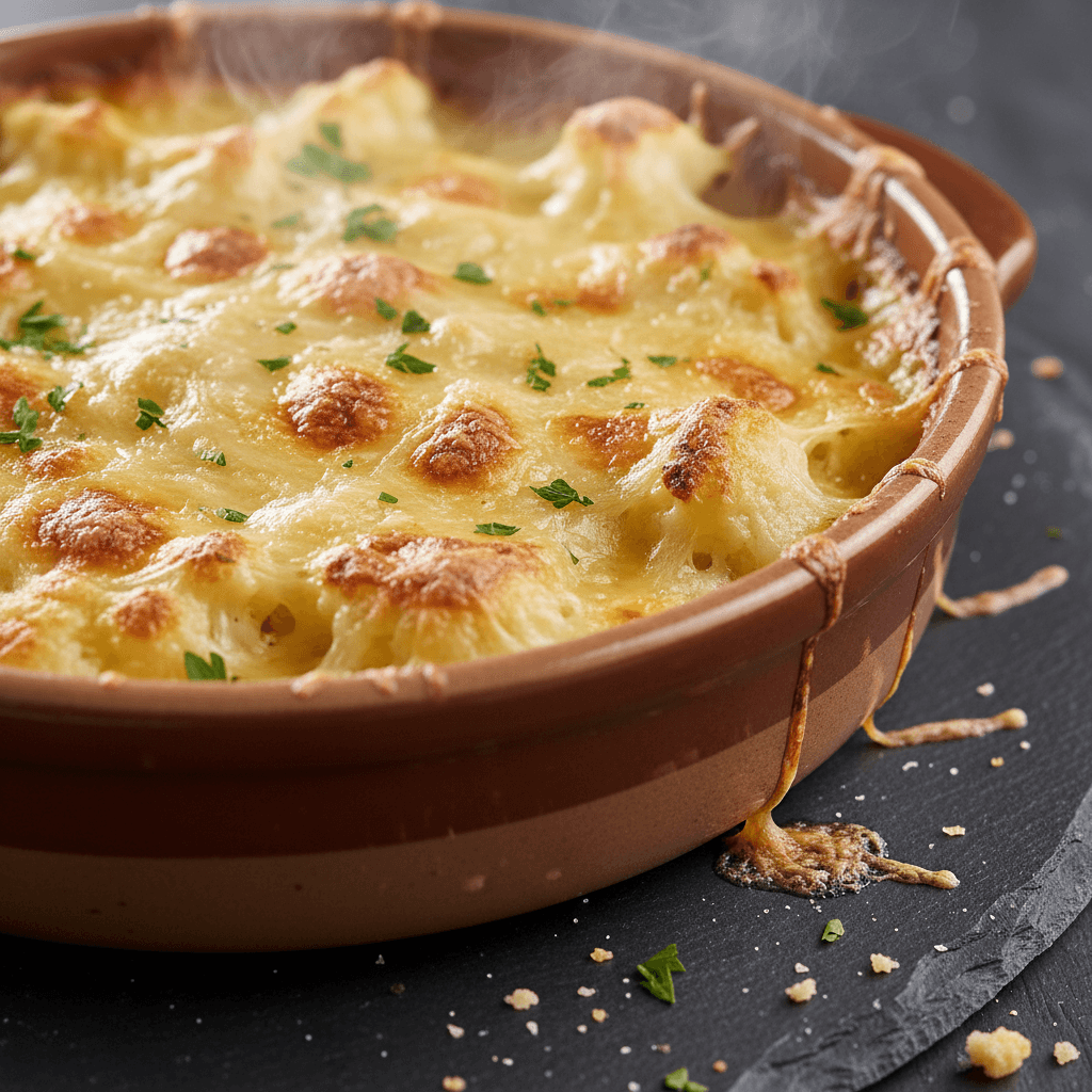 Gratin de Chou-Fleur au Gruyère
