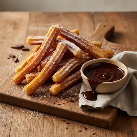 Churros au Chocolat
