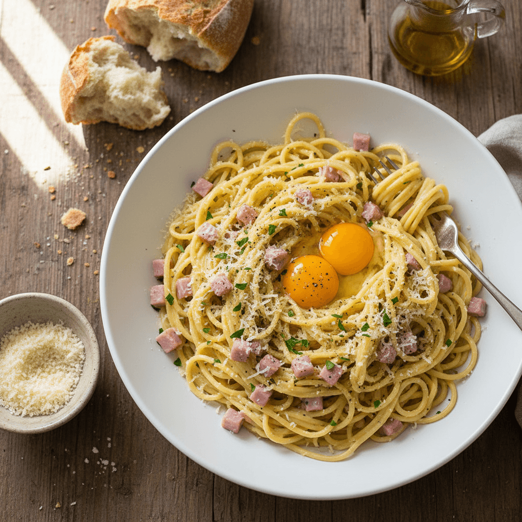 Simplified Spaghetti Carbonara