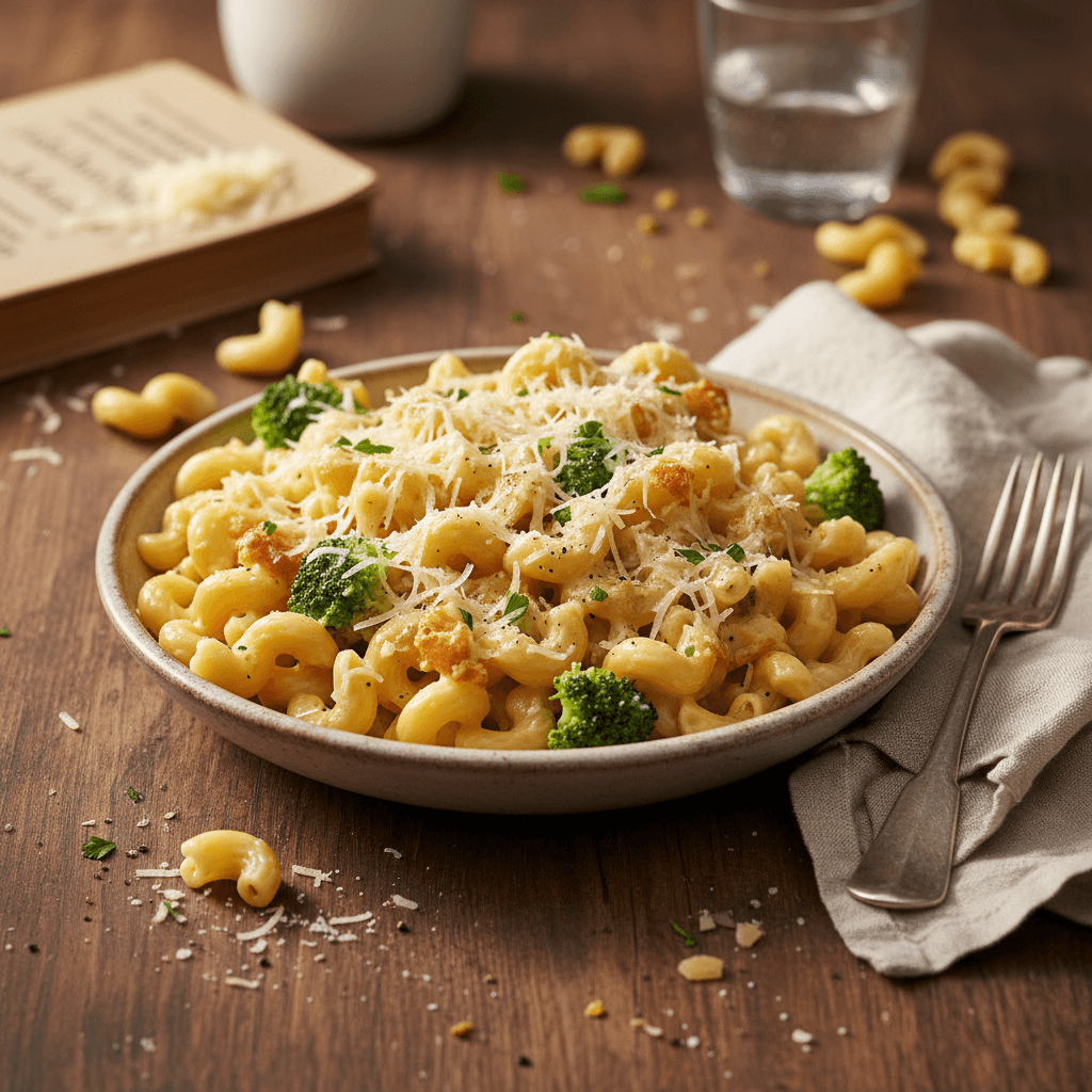 Pasta with Gruyère and Broccoli