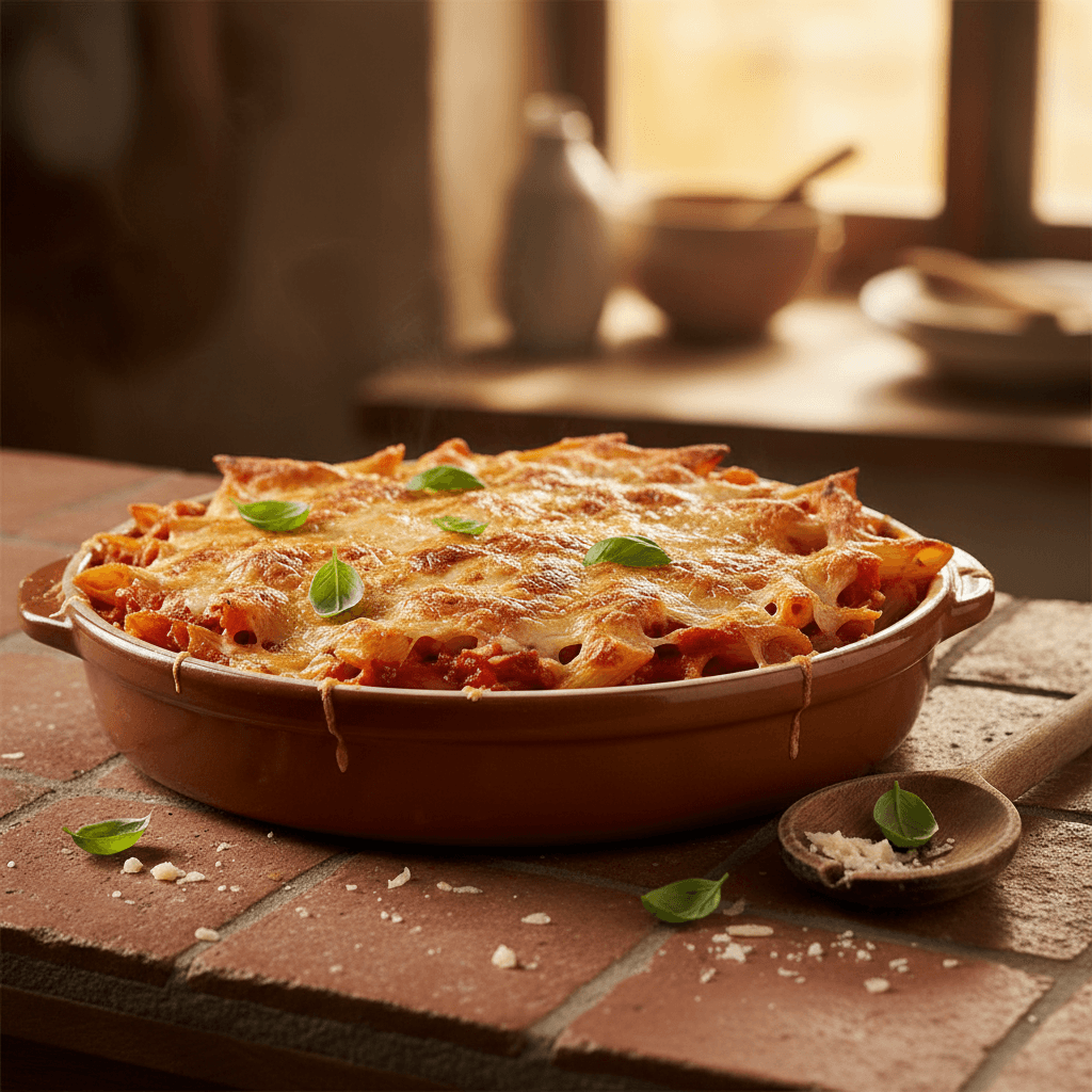 Pâtes à la Tomate et Comté