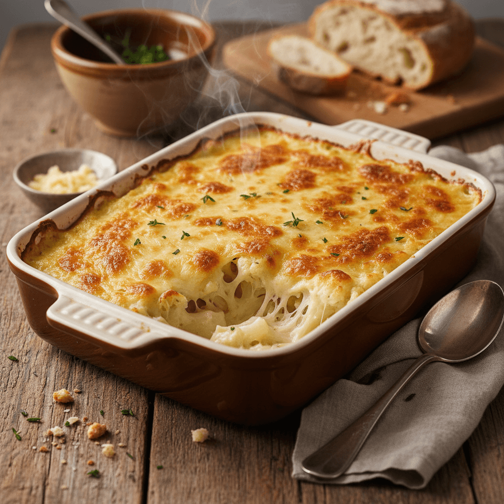 Cauliflower Gratin with Gruyère
