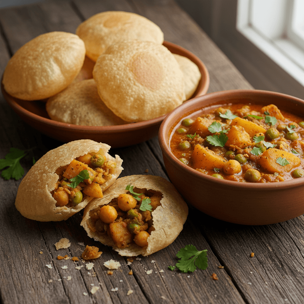 Puri Aloo Sabzi