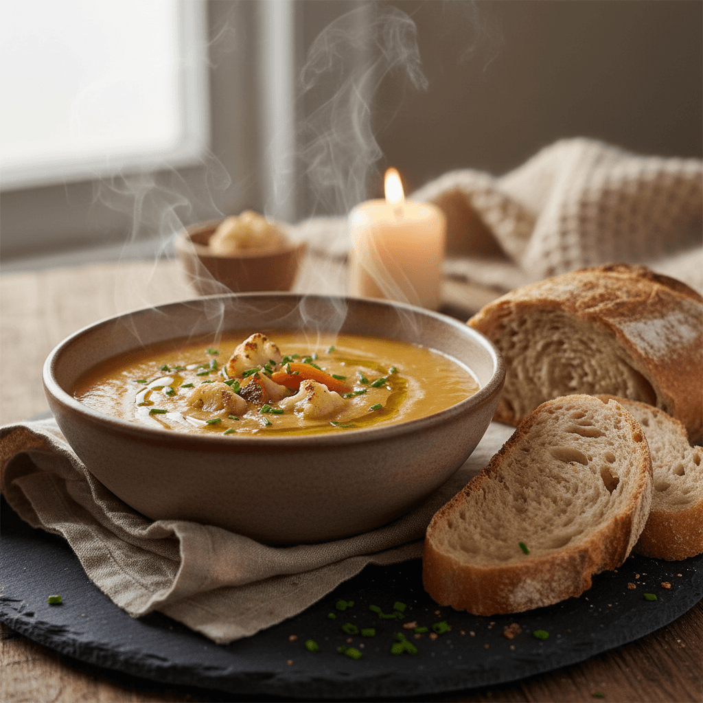 Velouté de Chou-fleur et Carotte