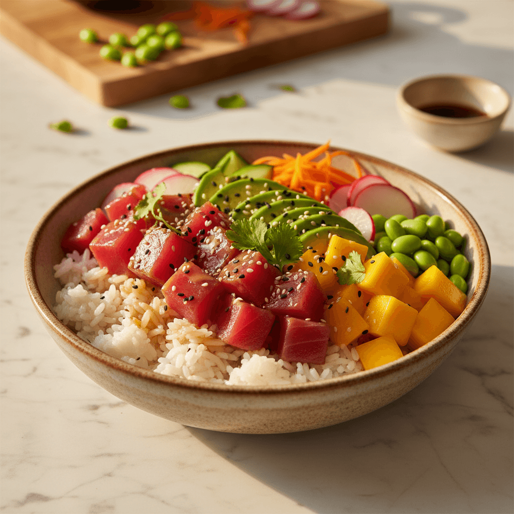 Poke Bowl Hawaiien