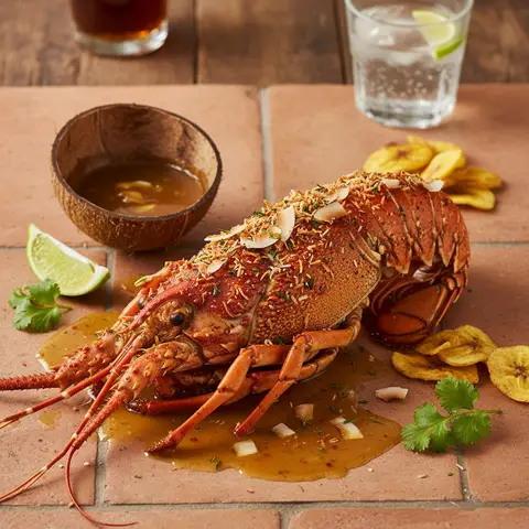Langouste à la Mode Caribéenne