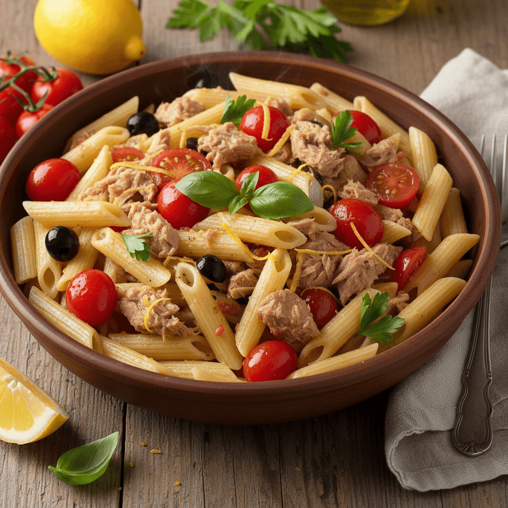 Pâtes au Thon et Tomate