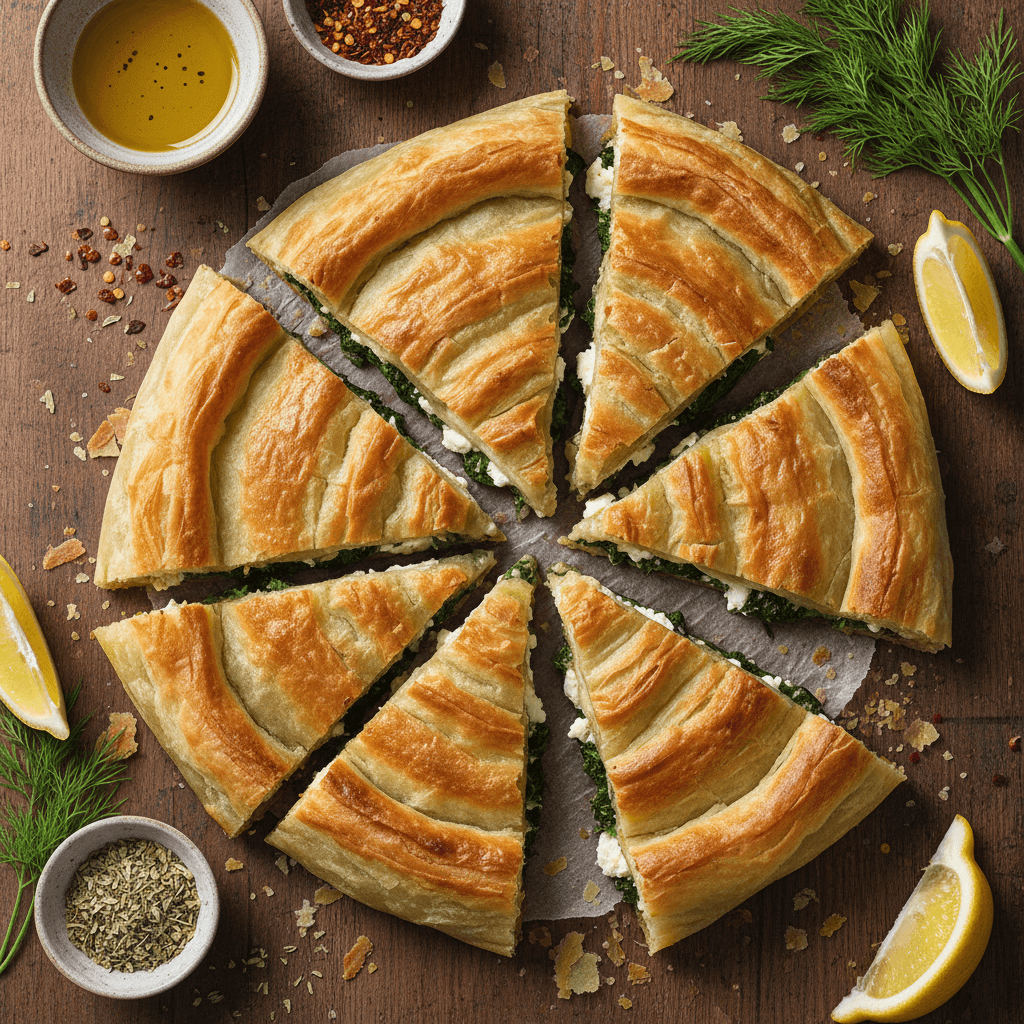 Börek aux Épinards et Fromage