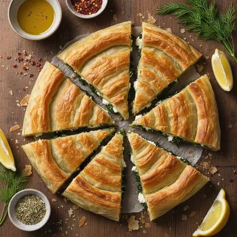 Börek aux Épinards et Fromage