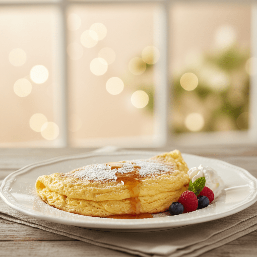 Omelette Sucrée à la Farine