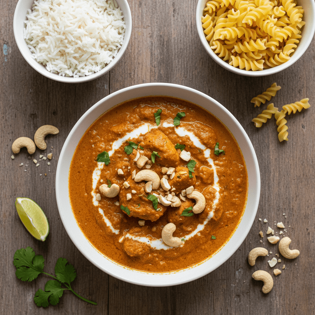 Poulet Tikka Masala aux Noix de Cajou