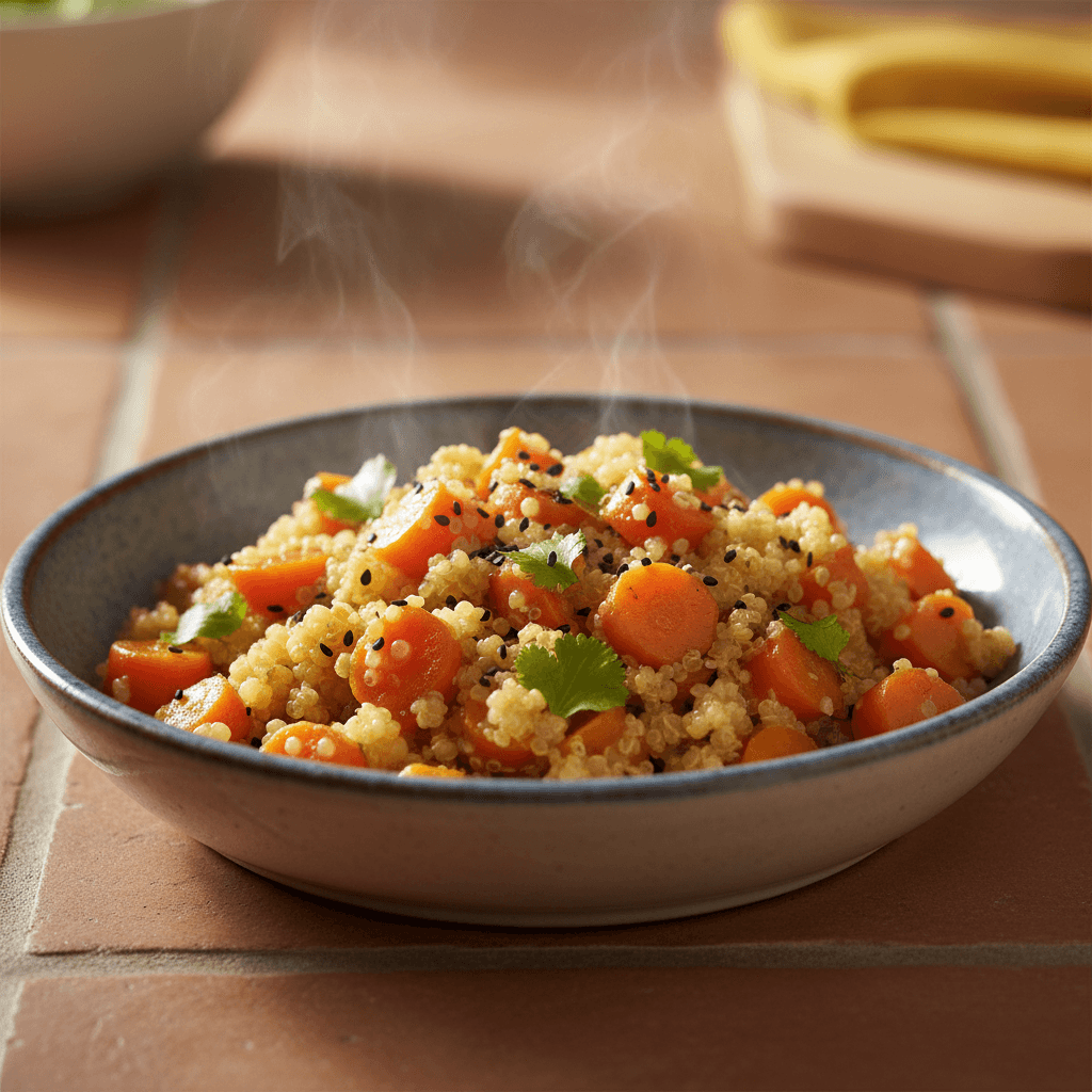 Sauté de Carottes et Quinoa