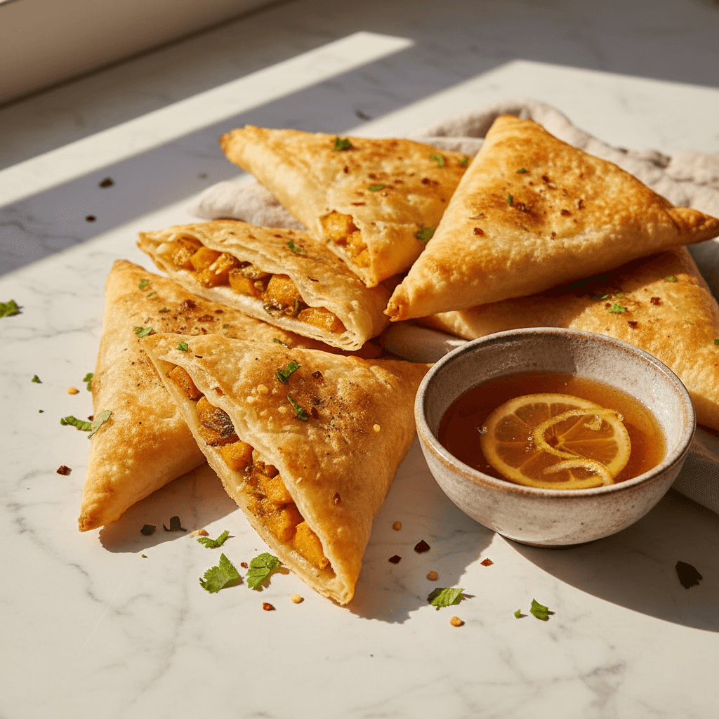 Brik à la Courge et Fromage Ricotta