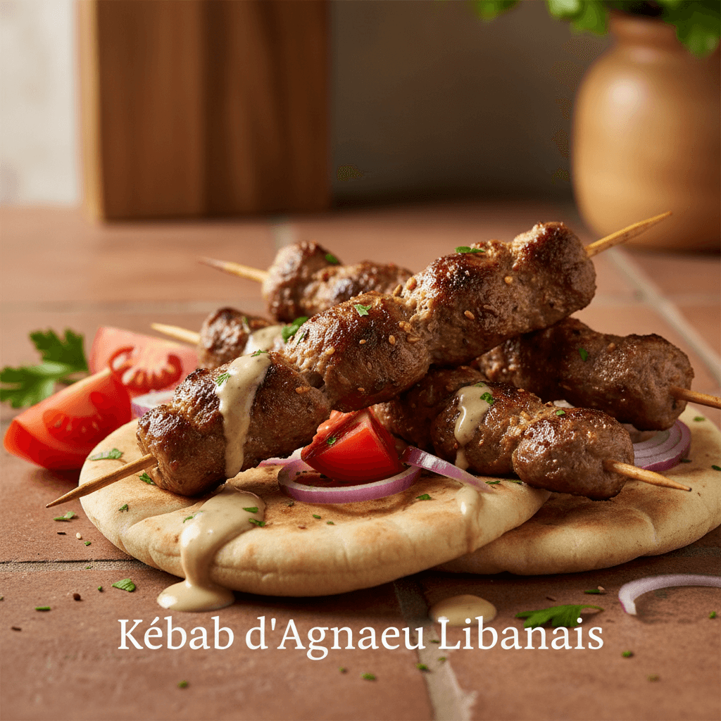Kébab d'Agneau Libanais