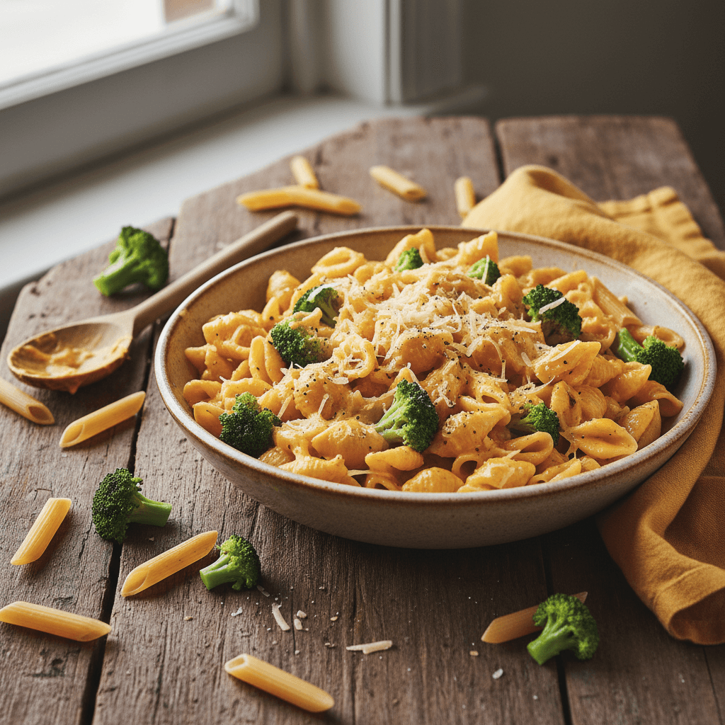 Pâtes au Gruyère et Brocoli