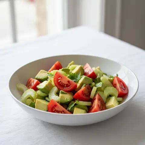 Salade Composée Avocat-Tomate-Céleri