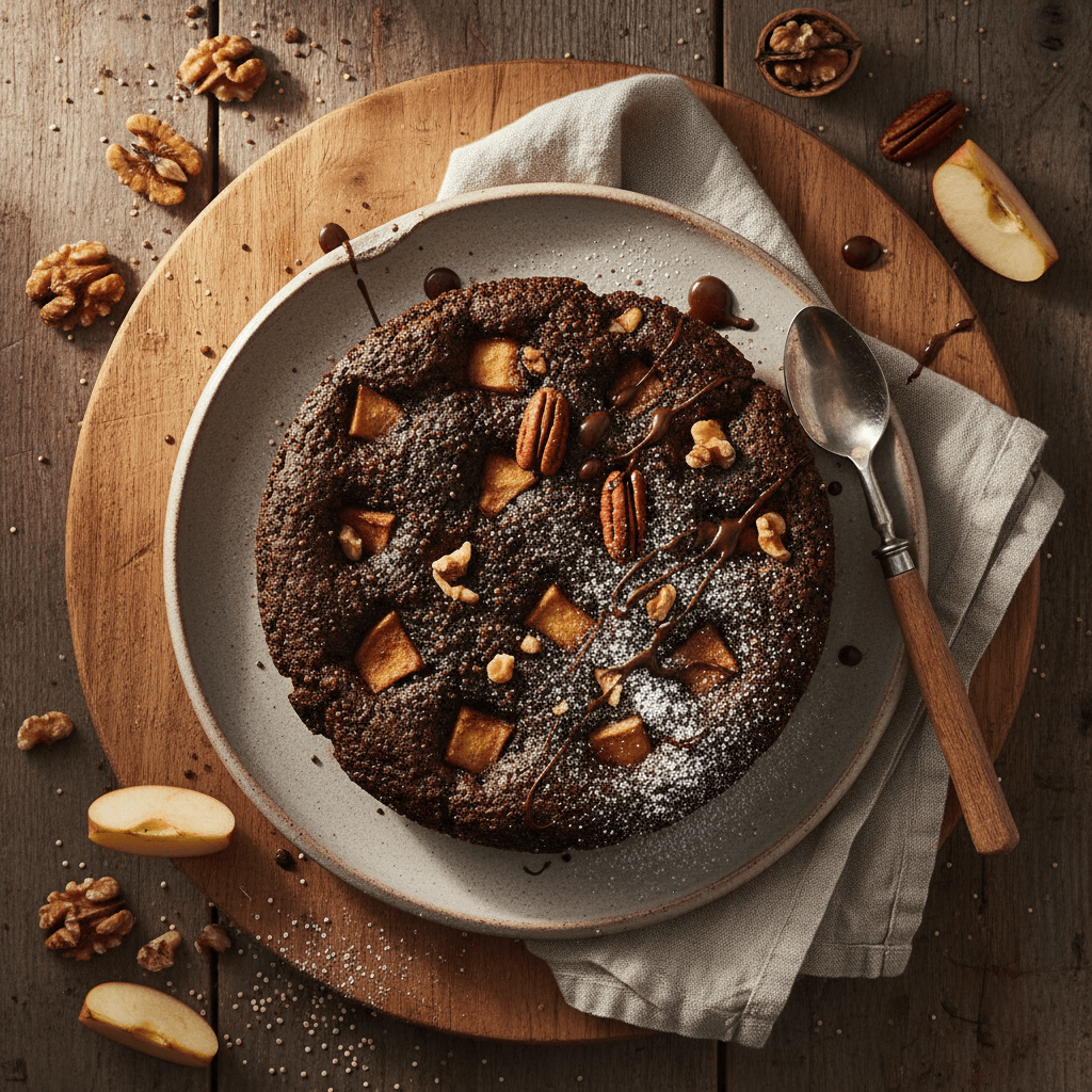 Chocolat Quinoa aux Pommes et Noix