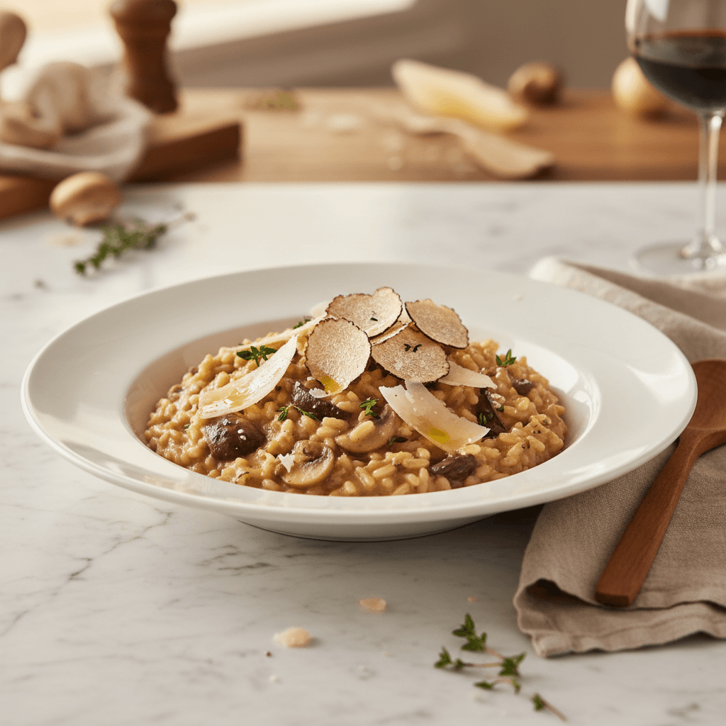 Risotto ai Funghi Porcini