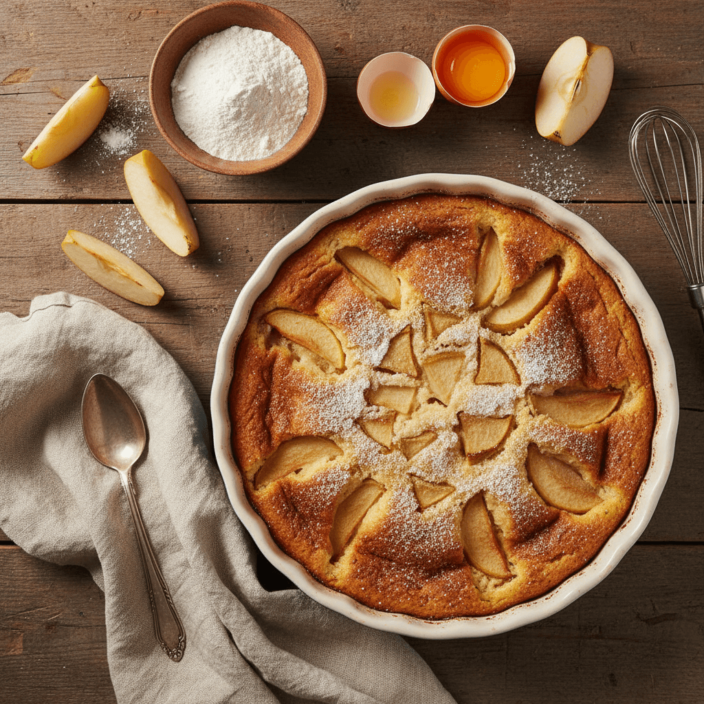 Clafoutis Pomme-Poire
