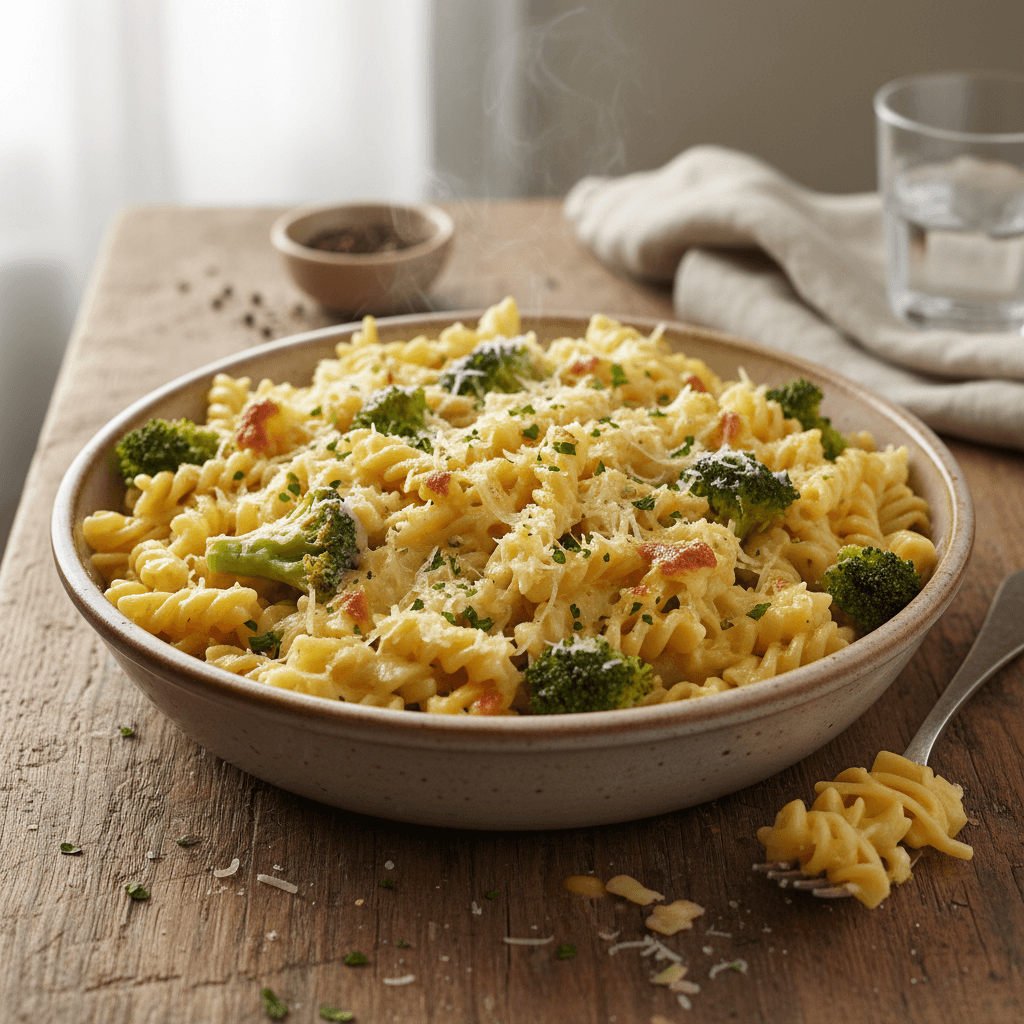 Pasta with Gruyère and Broccoli